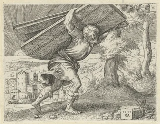 Sansón lleva las puertas de Gaza Historia de Sansón (título de la serie)
