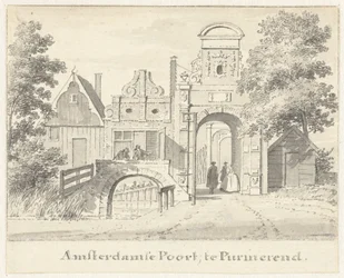 La puerta de Amsterdam en Purmerend
