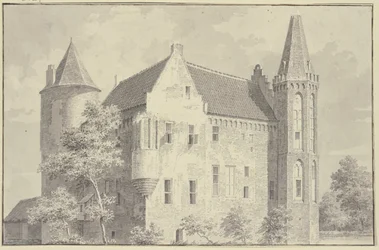 Castillo de Croy en el pueblo de Aarle-Rixtel
