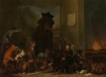 Sátira sobre el juicio de Johan van Oldenbarneveldt
