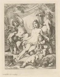 Baco, Venus y Ceres.