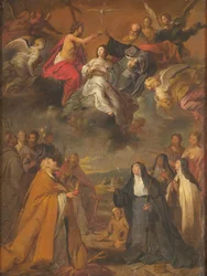 La coronación de la Virgen