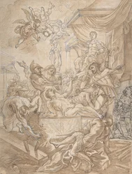 El martirio de San Lorenzo, principios del siglo XVII-mediados del siglo XVII