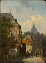 Escena callejera holandesa
