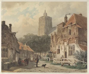 Vista en la ciudad de Den Briel