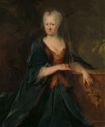 Retrato de Louise Christina Trip, esposa de Gerrit Sichterman