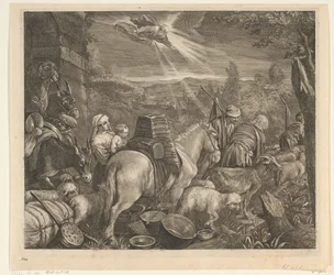 Abraham sale de Harán Quelaciones (título de la serie)