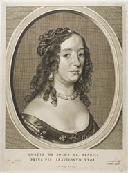 Amalia van Solms, esposa de Frederick Henry, de Nueve retratos