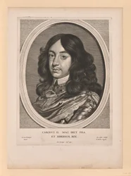 Carlos II, rey de Inglaterra, de Effigies Variae...