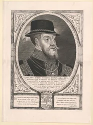 Rey de España Felipe II (impresión)