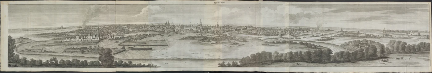 Moscú De: Reizen over Moskovië, 1711