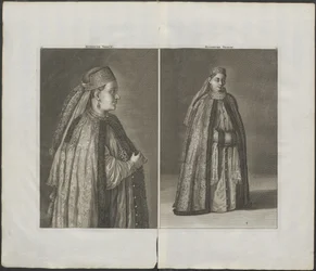 Mujer rusa De: Reizen over Moskovië, 1711