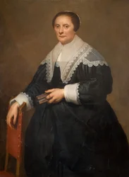 Retrato de una mujer, 1645