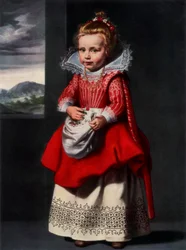 Retrato de la hija del artista Magdalena de Vos, 1927