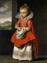 Retrato de la hija del artista, Magdalena de Vos, c.1623-24