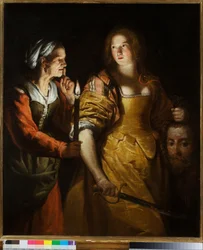 Judith con la cabeza de Holofernes, principios del siglo XVII (óleo sobre lienzo)