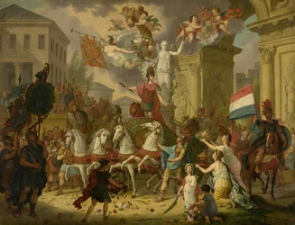 Alegoría de la procesión triunfal del Príncipe de Orange