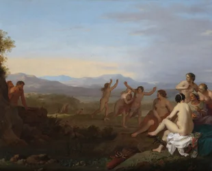 Sátiros espiando a las Ninfas
Sátiros espiando a las Ninfas