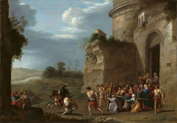 Cristo llevando la cruz, principios de la década de 1620 (óleo sobre cobre)