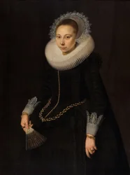 Retrato de Maria Overrijn van Schoterbosch (1599/1600-1638)