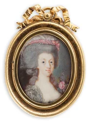 Retrato de Sofía Magdalena de Dinamarca 1746-1813, Reina de Suecia