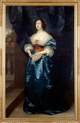 Diana Cecil c.1638 (óleo sobre lienzo)