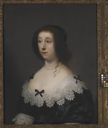 Lettice Morison, Vizcondesa Falkland (óleo sobre lienzo)