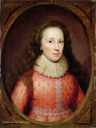 Retrato de una mujer, tradicionalmente identificada como la Condesa de Arundel, 1619