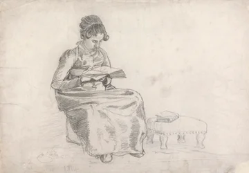 Chica leyendo un libro