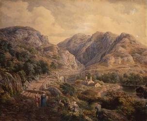 Paso de Pont Aber Glaslyn, Gales del Norte