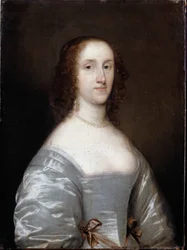 Retrato de una dama de blanco