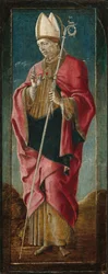 San Luis de Toulouse, c.1470-1480 (temple y aguada sobre tabla)