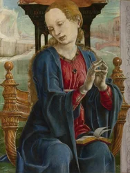 La Virgen Anunciada, ca 1475