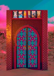 Puerta del desierto «Cielo rosa»