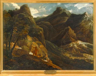 Paisaje con madera