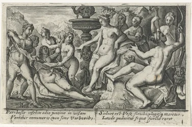 Diana en Callisto Metamorfosen van Ovidius (series title)