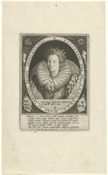 Retrato de Isabel I Tudor Royal English (título de la serie)