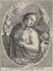 venus en amor Venus Matrimonij y Calidj Amoris Conciliatrix (título sobre el objeto) Diana, Venus en Aurora (título de serie)