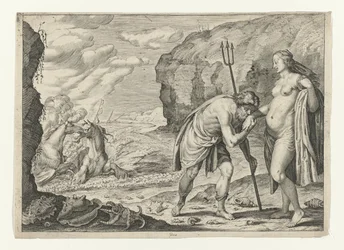 Neptuno y Caenis
Metamorfosis de Ovidio (título de la serie)