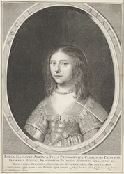 Retrato de Louise Henriëtte, Princesa de Orange, a la edad de 12 años