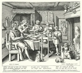 La oración antes de la comida