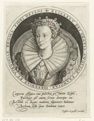 Retrato de la Reina Isabel I de Inglaterra