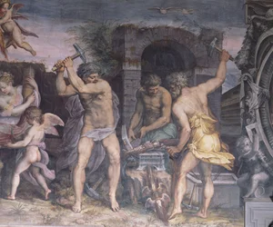 La Fragua de Vulcano, 1555