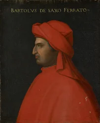 Retrato de Bartolo da Sassoferrato, c.1560