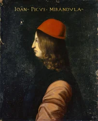 Retrato de Giovanni Pico della Mirandola