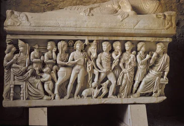 Hipólito y Fedra (detalle)