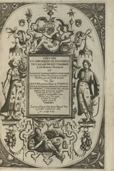 Página de título de la Histoire et Chronique de Provence, 1614