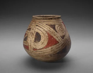 Jarra (Olla) con diseños geométricos, Casas Grandes