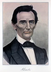 Abraham Lincoln, decimosexto Presidente de los Estados Unidos, siglo XIX