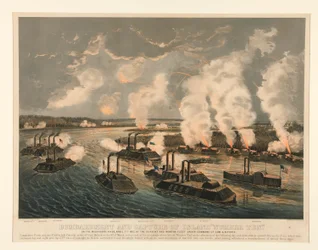 Bombardeo y captura de la isla